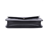 Luxe Noir Quilted Leather Shoulder Clutch - Cabrini - Elegance Perfected
