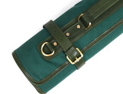 Malaga Canvas Knife Roll – Pine Green | Tool Roll - Up for Chefs - Cabrini - Elegance Perfected