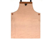 Manresa Leather Apron - Caramel Brown - Cabrini - Elegance Perfected