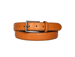 Men’s Smooth Leather Belt – Formal Finish in Top Grain Leather - Cabrini - Elegance Perfected