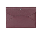 Minimalist Full - Grain Leather Laptop Sleeve Case - Cabrini - Elegance Perfected