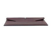 Minimalist Full - Grain Leather Laptop Sleeve Case - Cabrini - Elegance Perfected