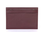 Minimalist Full - Grain Leather Laptop Sleeve Case - Cabrini - Elegance Perfected