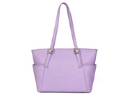 Minimalist Leather Tote Bag – Handcrafted Top Grain Elegance - Cabrini - Elegance Perfected