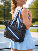 Premium Pickleball Tote Bag – Quilted Design with Dual Carry Handles & Spacious Storage - Cabrini - Elegance Perfected