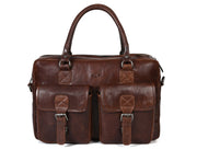 Professional Leather Portfolio Bag - Cabrini - Elegance Perfected