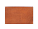 Rosemond Leather cuff - link Box - Caramel - Cabrini - Elegance Perfected