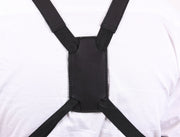 Serena Suede Apron – Navy Blue - Cabrini - Elegance Perfected