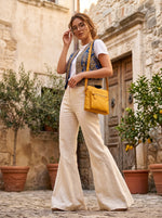 Shoulder Leather Bag for Women – Handcrafted Top Grain - Cabrini - Elegance Perfected