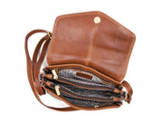 Signature Leather Crossbody Bag - Cabrini - Elegance Perfected