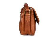 Signature Leather Crossbody Bag - Cabrini - Elegance Perfected
