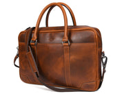 Sleek Leather Portfolio Bag – Formal Style - Cabrini - Elegance Perfected