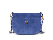 Suede Fringe Chain Strap Crossbody Bag - Cabrini - Elegance Perfected