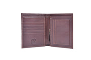 The Classic Heritage Leather Bifold Wallet - Cabrini - Elegance Perfected