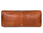 The Classic Vintage Tan Leather Duffle Bag – Timeless Craftsmanship for Modern Journeys - Cabrini - Elegance Perfected