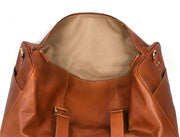 The Classic Vintage Tan Leather Duffle Bag – Timeless Craftsmanship for Modern Journeys - Cabrini - Elegance Perfected