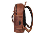 The Explorer Vintage Leather Backpack - Cabrini - Elegance Perfected