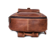 The Explorer Vintage Leather Backpack - Cabrini - Elegance Perfected