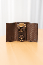 The Heritage Leather Key Case - Cabrini - Elegance Perfected