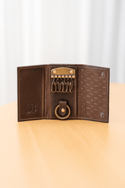 The Heritage Leather Key Case - Cabrini - Elegance Perfected