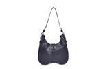 The Midnight Muse Leather Shoulder Bag - Cabrini - Elegance Perfected