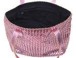 The Rosé Weave Tote by Cabrini Luxury - Cabrini - Elegance Perfected