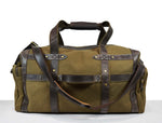 The Rugged Heritage Canvas & Leather Duffle – Built for Adventures, Styled for Life - Cabrini - Elegance Perfected