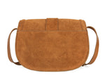The Vintage Suede Saddle Crossbody by Cabrini Luxury - Cabrini - Elegance Perfected
