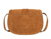 The Vintage Suede Saddle Crossbody by Cabrini Luxury - Cabrini - Elegance Perfected
