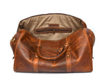 The Voyager Vintage Leather Duffle Bag - Cabrini - Elegance Perfected