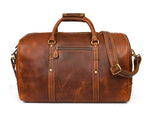 The Voyager Vintage Leather Duffle Bag - Cabrini - Elegance Perfected
