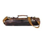 Top Grain Leather Knife Roll – 8 Slot Travel Case - Cabrini - Elegance Perfected