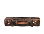 Top Grain Leather Knife Roll – 8 Slot Travel Case - Cabrini - Elegance Perfected