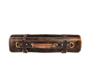 Top Grain Leather Knife Roll – 8 Slot Travel Case - Cabrini - Elegance Perfected