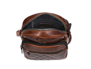 Top Grain Leather Messenger Bag – Classic & Durable Work Satchel - Cabrini - Elegance Perfected