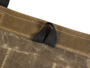 Turin Waxed Canvas Apron - Seaweed Green - Cabrini - Elegance Perfected