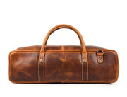 Tuscania Chef Knife Roll & Carry Bag – Caramel Brown (Top Grain Leather) - Cabrini - Elegance Perfected