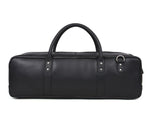Tuscania Chef Knife Roll & Carry Bag – Raven Black (Top Grain Leather) - Cabrini - Elegance Perfected