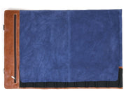 Tuscania Leather Knife Roll & Bag Combo - Tawny Brown - Cabrini - Elegance Perfected