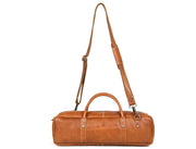 Tuscania Leather Knife Roll & Bag Combo - Tawny Brown - Cabrini - Elegance Perfected