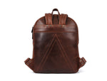 Velour Finish Leather Backpack – Soft Touch Luxury - Cabrini - Elegance Perfected