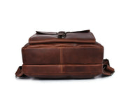 Velour Finish Leather Backpack – Soft Touch Luxury - Cabrini - Elegance Perfected