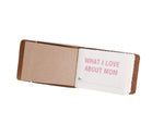 What I Love About Mom – A Memory Book from the Heart - Cabrini - Elegance Perfected